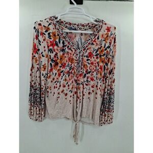 Democracy‎ Womens XL Floral Blouse